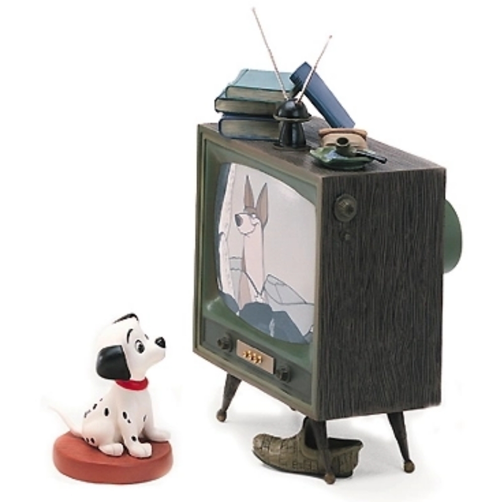 WDCC 101 Dalmatians Lucky and TV "Come on Lucky" Walt Disney Classics Collection